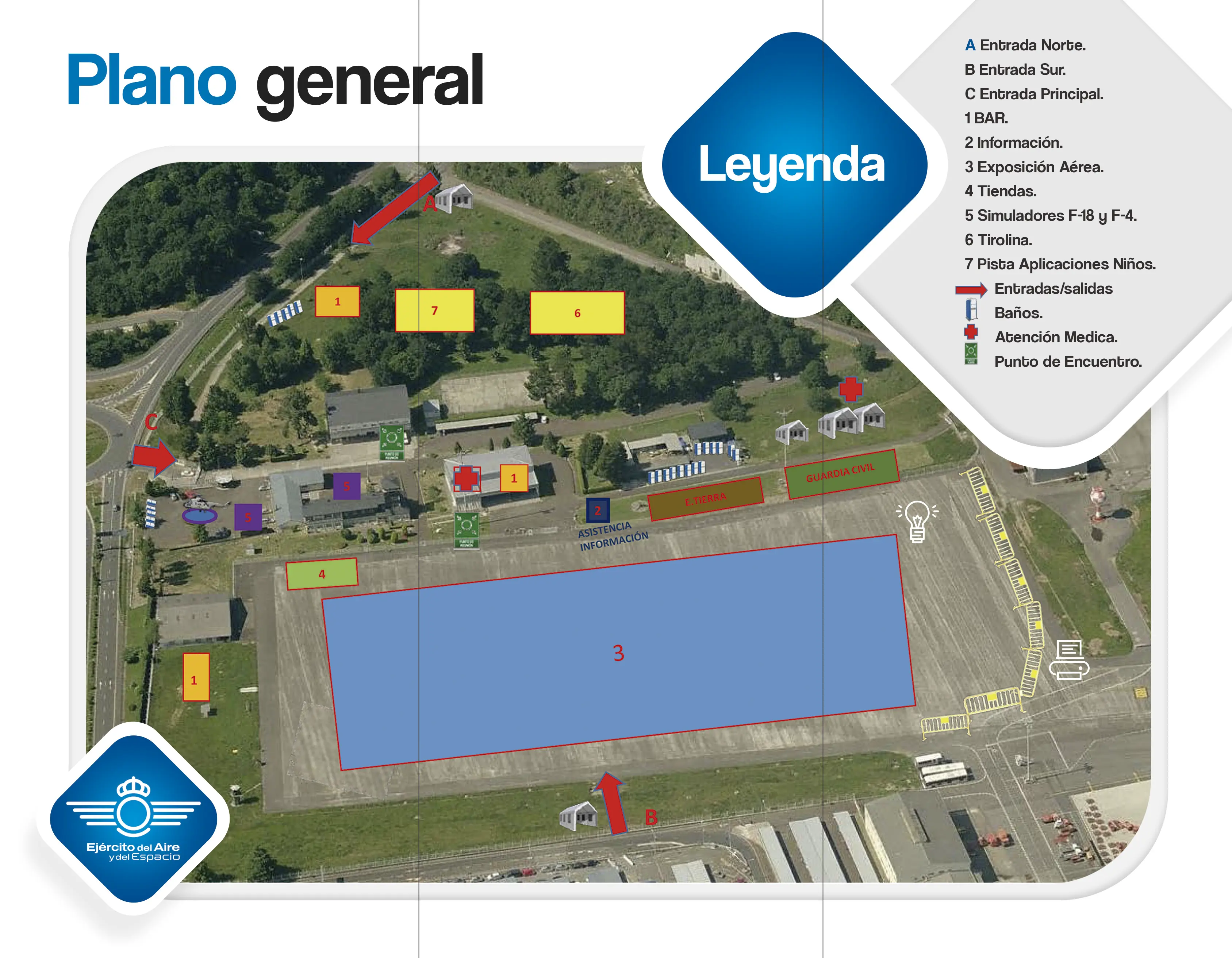 Plano general del evento
